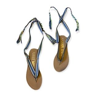Sam & Libby Wrap Sandals